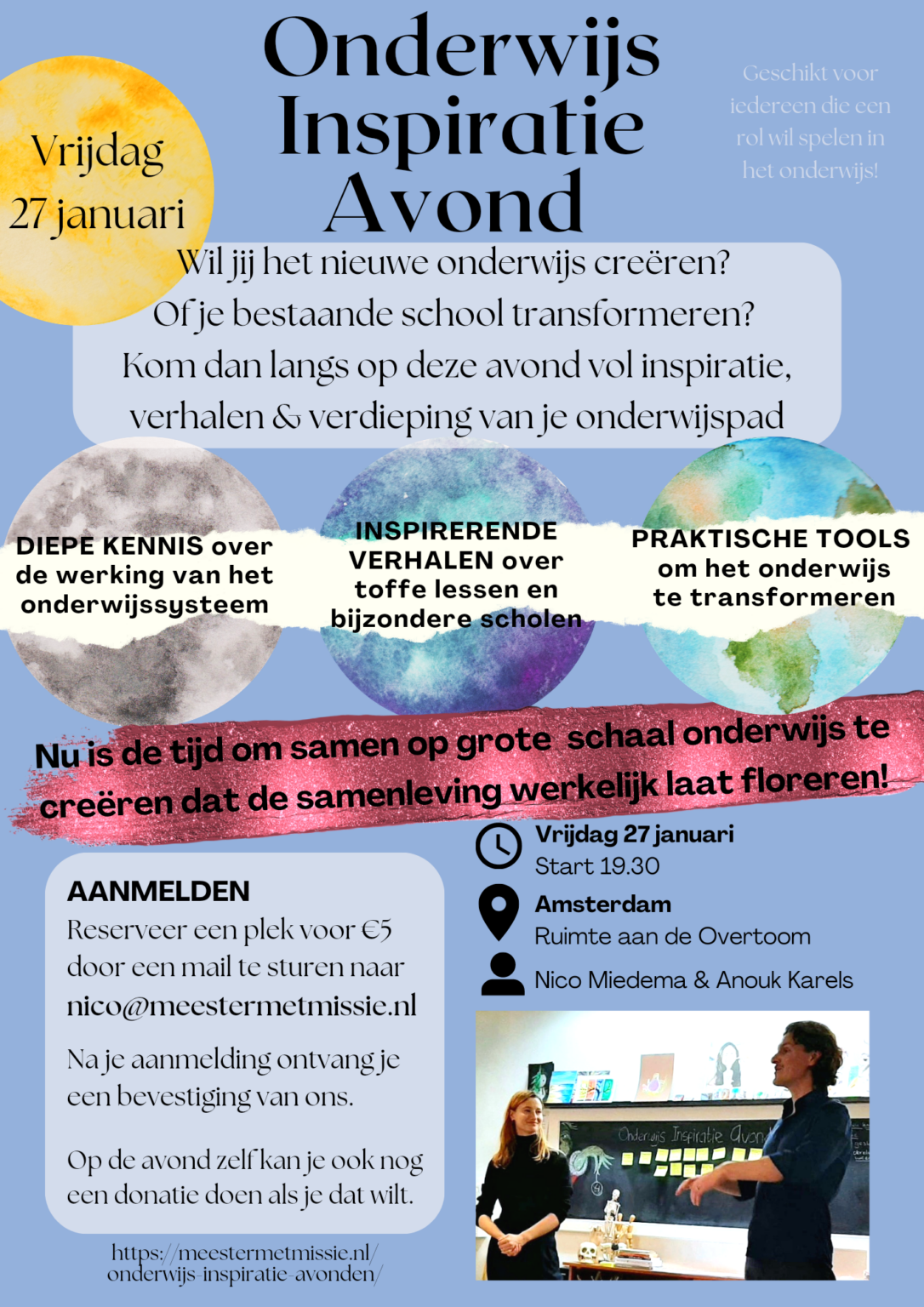 Alternatief Onderwijs – Meester Met Missie